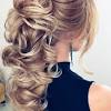 #1 clean woven and tucked updo for short hair. 1