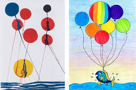 Hope you all have fun!!#snimscreations#hotairballoon#hotairballoondrawingforkids#howtodrawhotairballoon#stepbystepart#art#passion#doodling#artforkids#drawing. H H Kids Edition Episode 2 Calder Colorful Balloon Drawing The Heckscher Museum Of Art
