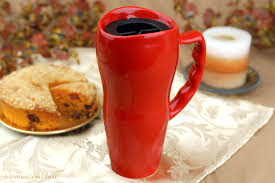 Colorful mug with gorgeous dripping glazes, handcrafted art pottery coffee cup made in usa. Scratch And Dent 20 Ounce Ceramic Travel Mug Microwaveable Mug Dishwasher Safe Made In Usa Coffeecakes Com