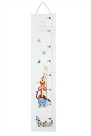 anchor cross stitch kit winnie the pooh kits reach for the sky height chart