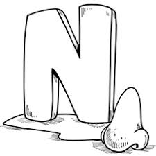 One of such methods are coloring pages with english letters and alphabet. Top 10 Free Printable Letter N Coloring Pages Online