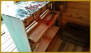 You might want it to fit into a corner to add more storage space inside it. How To Convert Your Shed Into A Pallet Bar