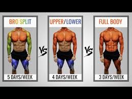 the best science based workout split to