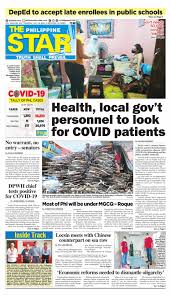 Philippine news, philippine newspapers and more links about shopping, travel, weather and jobs in the philippines at philstart. Get Your Digital Copy Of The Philippine Star July 16 2020 Issue