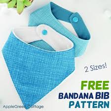 Nov 30, 2020 · use them as applique stencils in sewing projects. Bandana Bib Pattern In 2 Sizes Updated Applegreen Cottage