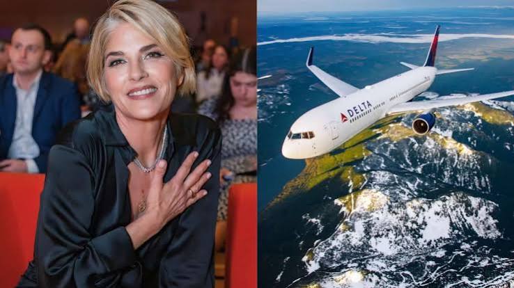 Selma Blair Arrested For Attacking Flight Attendants Mid-Air On Delta; FBI Steps In | Curly Tales