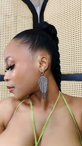 Silver drop rhinestone earrings ., Sales price: N2500