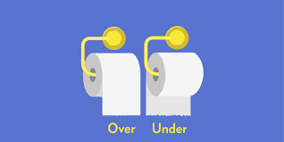 Tear a reasonable amount of tissue for this task. The Right Way To Hang Toilet Paper According To Oprah