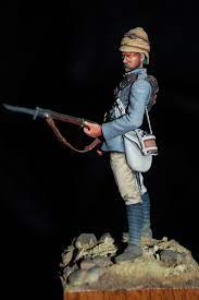 Guardsman, guards camel regiment, gorden relief exhibition 1885. Sudan 1885 British Army Uniform British Uniforms Miniature Figures