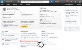 What linkedin profiles have you been looking at? How To Keep Your Connections On Linkedin Private Socialtalent