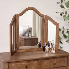 Dark Wood Makeup Vanity Table Dark Wood ...