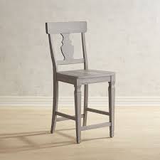 Crafted Of Hardwoods Our Generously Scaled Counter Stool Is Designed To Coordinate With The Rest Of Our Bradding Colle Counter Stools Stool Gray Dining Chairs