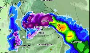 ☂ online precipitation map and other weather maps. Uk Snow Warning Met Office Alert As Snow Forecast For Manchester Leeds Wales Tomorrow