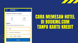 Bisa juga dengan menginap di losmen, wisma, atau hotel transit. Cara Memesan Hotel Di Booking Com Tanpa Kartu Kredit Youtube