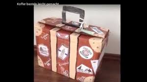 Basteln mit kindern tolles, neuwertiges bastelbuch papier falten kinderleicht: Koffer Basteln Leicht Gemacht Youtube