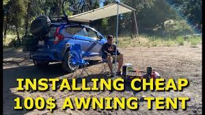 Check spelling or type a new query. Installing Cheap 100 Awning Tent On Honda Fit Jazz Youtube