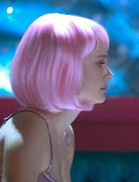 Natalie Portman Natalie Portman Pink Wig Natalie Portman Closer