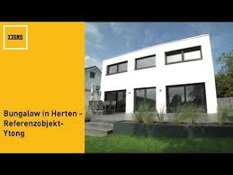 Persönliche lösungen fürs persönliche traumhaus: Bungalow In Herten Referenzobjekt Ytong Ytong Systemwandelemente Youtube