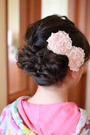ピアノ発表会 髪型 子供 アップスタイル ヘアアレンジ 美容室エスポワール