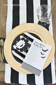 Every person knows the fire drill of trying to pull off an elaborate dinner party just to really feel also stressed, overwhelmed, and tired to really appreciate it. Halloween Mystery Dinner Party Free Menu The Crafting Chicks