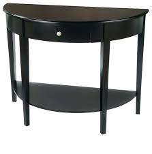 Shiny Half Moon Entry Table Illustrations Lovely Half Moon Entry Table For Half Moon Table With Drawer Large Half Moon Round Hall Table With Drawer Black Half