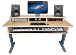 Platform is a modern, thoughtfully designed desk for your studio space. Az 2 Maple Keyboard Studio Desk Az Studio Workstations