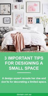 Don T Forget The Four Letter Word Three Important Tips For Designing A Small Space Decorating Small Spaces Small Spaces Small Decor