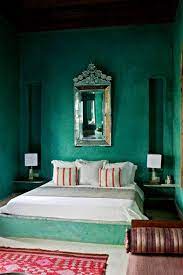 55 Ideen Fur Grune Wandgestaltung Im Schlafzimmer Green Bedroom Design Bedroom Green Emerald Green Bedrooms