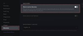 This tutorial helps to discord : Enabling Server Discovery Discord