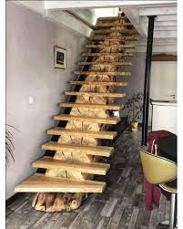 montre en bois haut de gamme escalier rustique maison rustique idee deco bois
