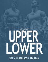 Jeff nippard hot sale upper lower split