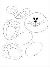Bunny outline easter bunny template jpg clipartix. Pdf Doc Free Premium Templates Easter Bunny Crafts Easter Bunny Colouring Easter Templates