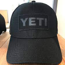 The Yeti Hat Is Back In Black Special Edition Hats Are Back In Stock At Second Elm Come Get Them While They Last Yeti Hat Shop For Less Yeti Accessories