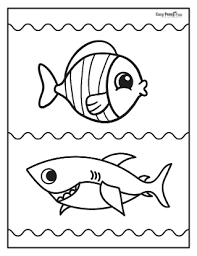 When my daughter was very young, we would read the toddler classic brown bear, brown bear, what do you see? Fish Coloring Pages 30 Printable Sheets Easy Peasy And Fun