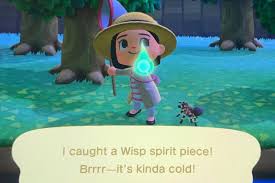 The ghost to erase haunts your island at night animal crossing new horizons. Wisp On Animal Crossing Gifts For Helping The Ghost Out Now What