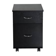 Durée de la garantie (pièces et main d'oeuvre pour un produit neuf vendu par boulanger) : Caisson Mobile Benson 2 Tiroirs En Bois Noir Chaisepro Fr