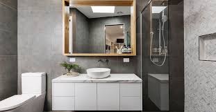 The average size of master bathrooms is larger in the suburbs than the city, with the range for both being somewhere between 75 and 210 square feet. Choosing The Correct Bathroom Fan Rona