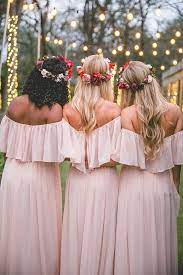 1001 Modeles De Robe Longue Champetre Pour L Ete Stunning Bridesmaid Dresses Pink Bridesmaid Dresses Gorgeous Bridesmaid Dresses