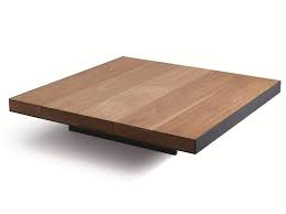 Repurpose also the free shipping pallets to build lasting build this another amazing looking square wooden coffee table at home that is solid and comes in this coffee table is a perfect square that also comes with a box in the center! Low Square Solid Wood Coffee Table Deck By Lema Design Christophe Pillet Modern Square Coffee Table Coffee Table Square Modern Wood Coffee Table