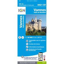 Cartes, études, livres, documents en ligne sur l'histoire, le patrimoine, les traditions du morbihan (vannetais). Frankreich Wanderkarten Ign 0921 Ot Vannes Golfe Du Morbihan Landkartenschropp Landkartenschropp De Online Shop