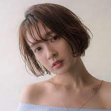 似合う前髪診断 丸顔 面長 くせ毛 直毛 あなたに似合うヘアスタイルはこれ 美的 com 似合う前髪 シースルーバング ショートボブ