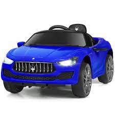 Kids Ride On Sport Super Car Maserati Style Mp3 Usb Led Best Offer Rc Horn Blue Unbranded Kids Ride On Rc Remote Maserati