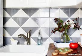 And first up is the tile backsplash. Painting Tile Painting Inspired
