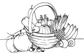 Coloring pages for kids fruits and vegetables coloring pages. Garden Vegetable Coloring Pages