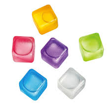 Evergreen Enterprises Inc Replacement Freezable Ice Cube Set Of 6 Wine Ice Bucket Wine Chillers Plastic Ice Cubes