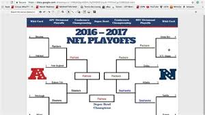 Maybe you would like to learn more about one of these? Nfl Playoff Bracket 2017