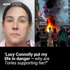 Connolly was arrested, pleaded guilty to inciting racial hatred, and was  jailed for 31 months. Now, less than six months on, her case has become a  source of contention for right-wing voices'