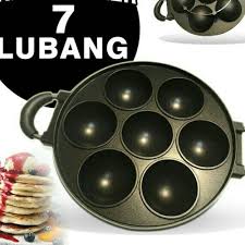 Kukus adunan apam selama 1 jam 30 minit atau hingga masak. Jual Murah Cetakan Kue Apem 7 Lubang Bika Bikang Serabi Wajan Loyang Jakarta Barat Tk Sukses Mandiri Tokopedia
