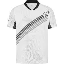 The brand will provide the italian tennis player with technical outfits crafted with the innovative ventus7 technology. Maglietta Ea7 Tennis Fognini Ea7 Uomo Abbigliamento Tennispro