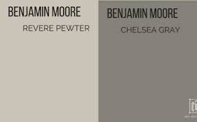 This is a cool gray and it stays gray once it's on the wall. Benjamin Moore Revere Pewter The Perfect Paint Color 2021 Diy Decor Mom